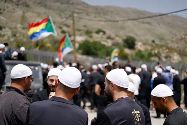 مجموعة من الرجال الدروز