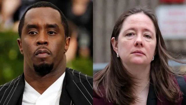 Sean "Diddy" Combs na  Maurene Comney