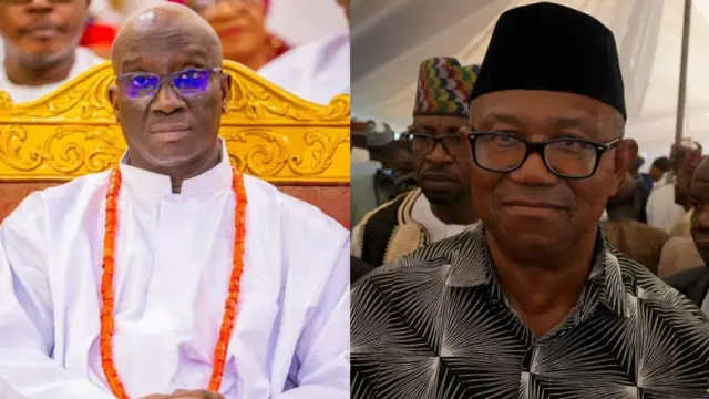 Monday Okpebholo na Peter Obi