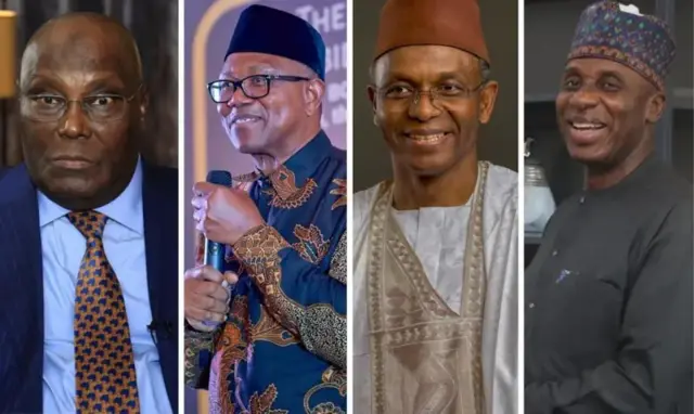Atiku Abubakar, Peter Obi, Malam Nasir El-Rufai, Rotimi Amaechi