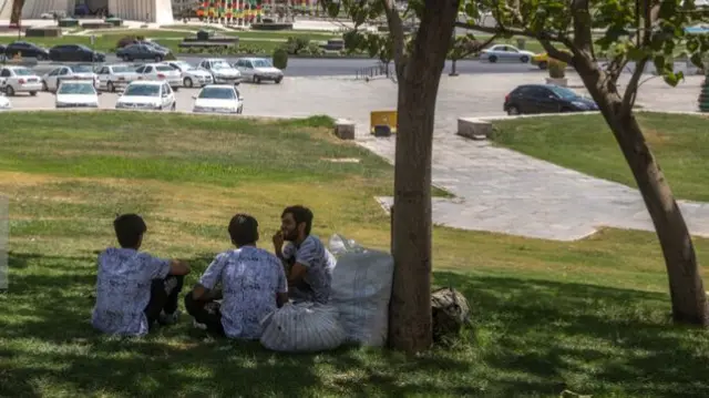 موج گرما در تهران