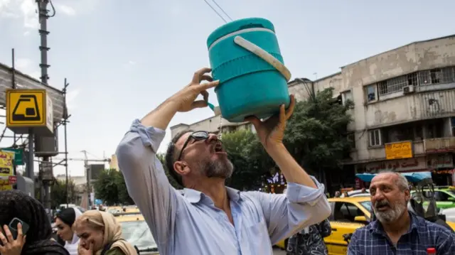 موج گرما در تهران