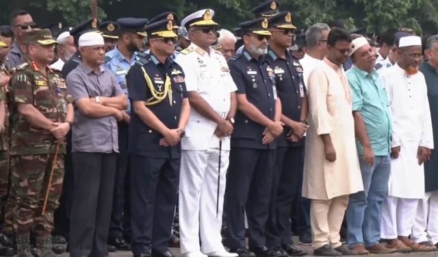 ফ্লাইট লেফটেন্যান্ট তৌকিরের জানাজা