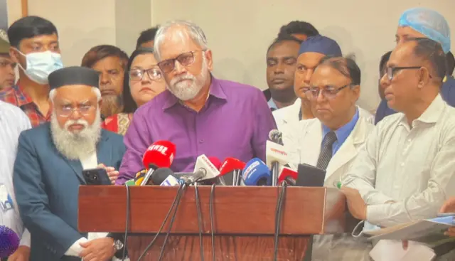 প্রধান উপদেষ্টার স্বাস্থ্য বিষয়ক বিশেষ সহকারী অধ্যাপক ডা. সায়েদুর রহমান