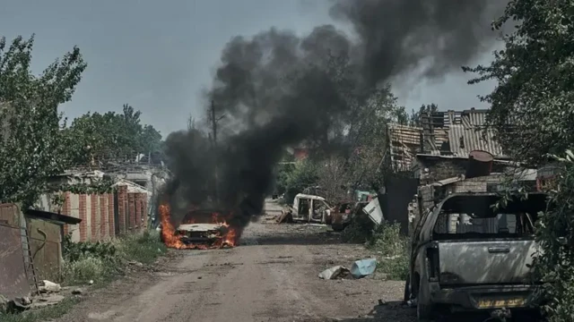 боевые действия в Украине