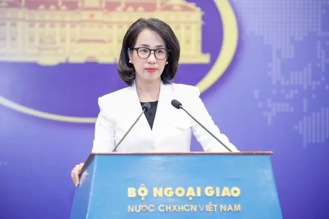 Người phát ngôn Bộ Ngoại giao Việt Nam Phạm Thu Hằng