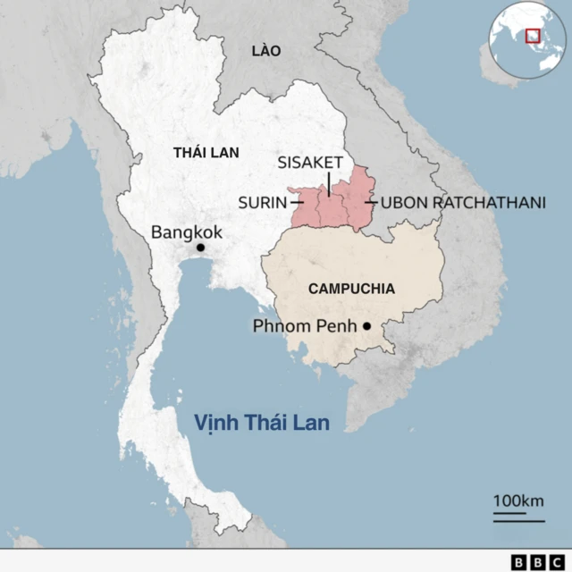 Khu vực đụng độ