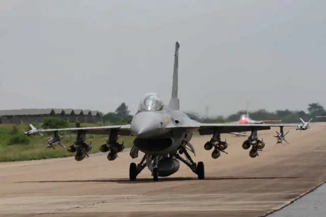 Tiêm kích F-16 của Thái Lan (ảnh tư liệu)