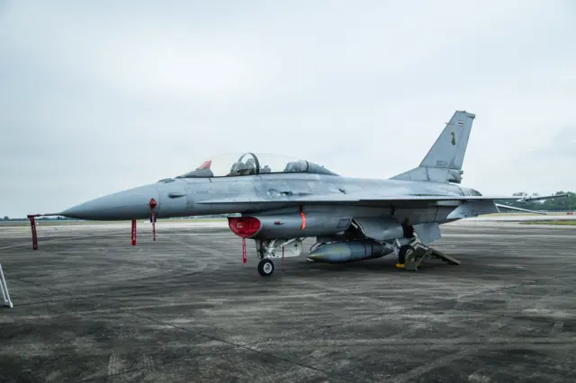 ảnh minh họa một tiêm kích F-16 của Thái Lan
