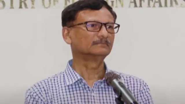 পররাষ্ট্র উপদেষ্টা তৌহিদ হোসেন