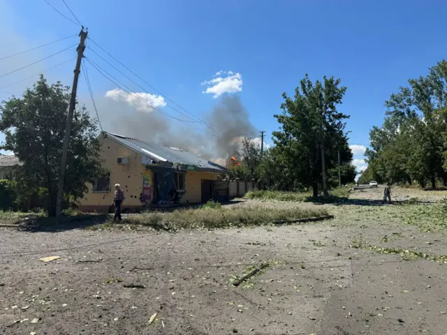 Филашкин опубликовал фото последствий ударов