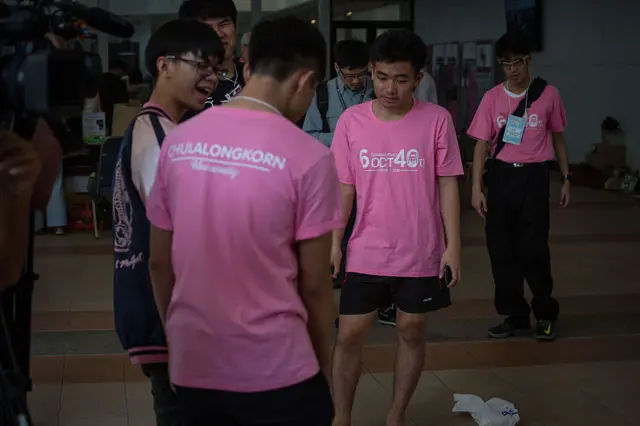 ချူလာလောင်ကွန်းတက္ကသိုလ်မှ ကျောင်းသားများ