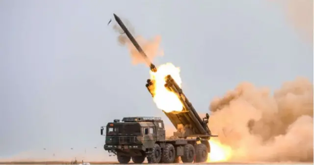 Dàn phóng rocket PHL-03 của Trung Quốc (ảnh tư liệu)