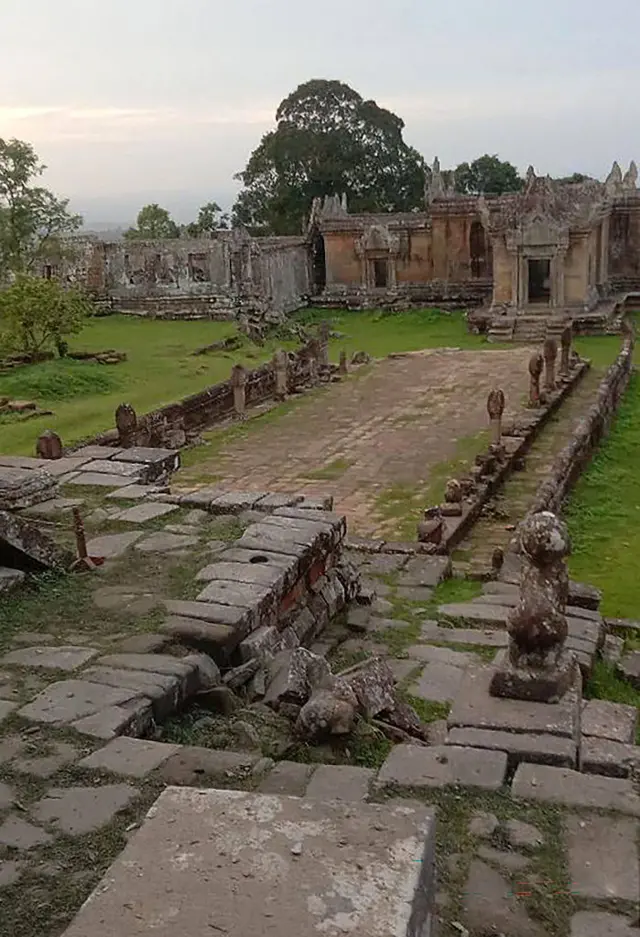 Đền Preah Vihear chụp hôm 24/7/2025