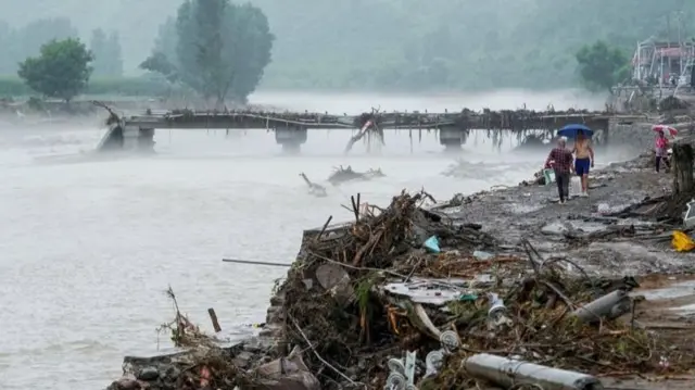 চীনে বন্যা পরিস্থিতি