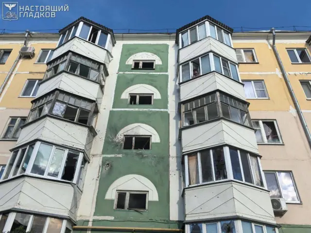 Губернатор опубликовал фото поврежденного дома