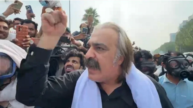 وزیر اعلیٰ خیبر پختونخوا علی امین گنڈاپور