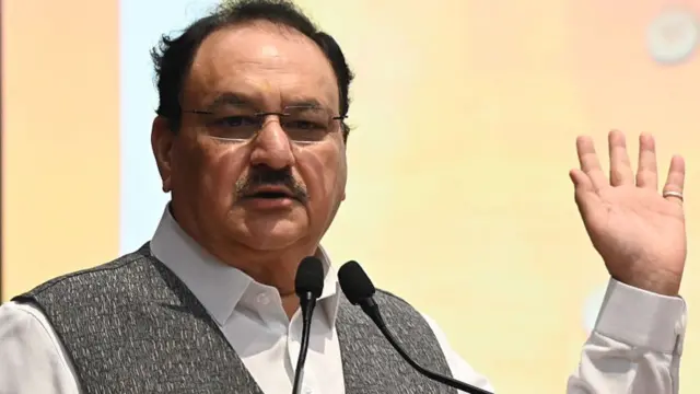 केंद्रीय मंत्री जेपी नड्डा