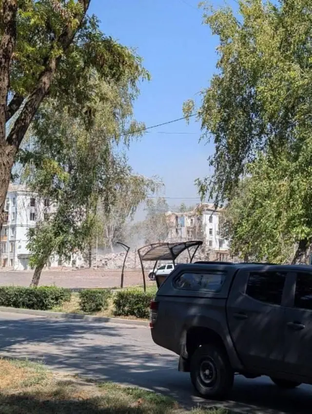 ТСН публикует фото, сообщая об ударе по Краматорску