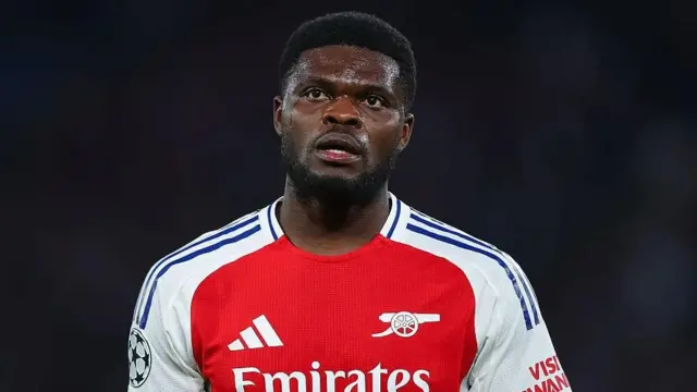 Thomas Partey dị afọ iri atọ na abụọ gbaara Arsenal bọọlụ site na 2020 ruo 2025