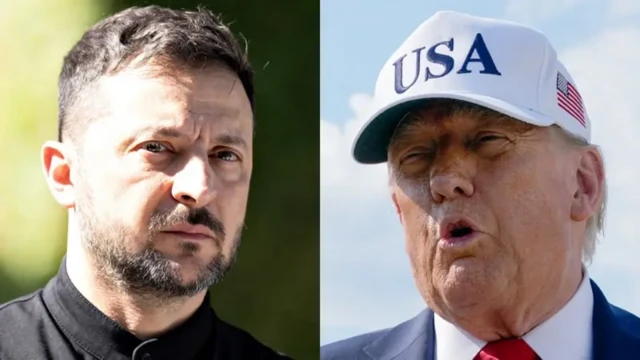 Зеленский и Трамп