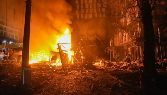 пожар в Одессе