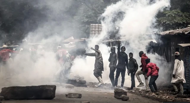 Masu zanga-zanga a Kenya