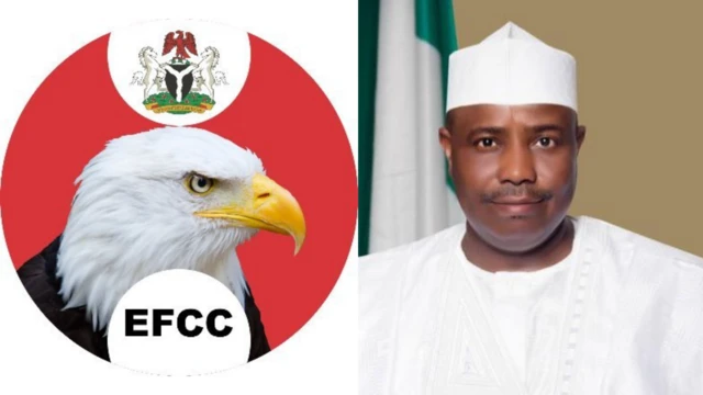 EFCC ejichiela Tambuwal maka ebubo nrụrụakaego ijeri N189