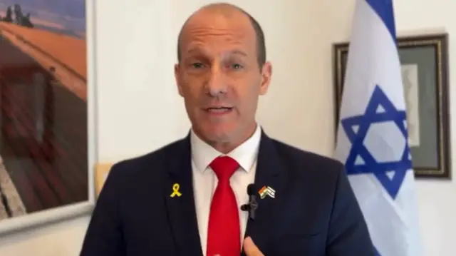 इसराइली राजदूत रूवेन अज़ार (फ़ाइल फ़ोटो)