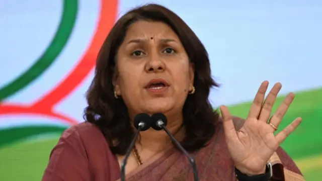 कांग्रेस प्रवक्ता सुप्रिया श्रीनेत