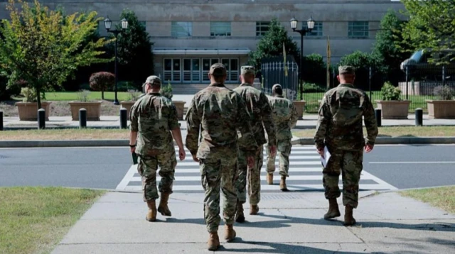 Ndịagha National Guard awuchiela na Washington DC dịka Trump siri nye iwu