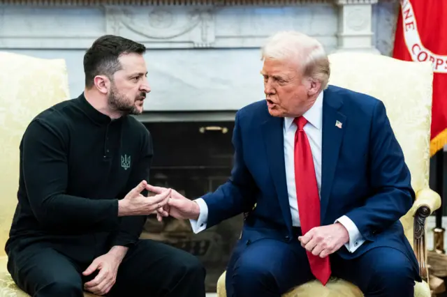 Ganawar Donald Trump da Volodymyr Zelensky a fadar shugaban Amurka