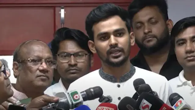 স্থানীয় সরকার, পল্লী উন্নয়ন ও সমবায় মন্ত্রণালয় এবং যুব ও ক্রীড়া উপদেষ্টা আসিফ মাহমুদ সজীব ভূঁইয়া