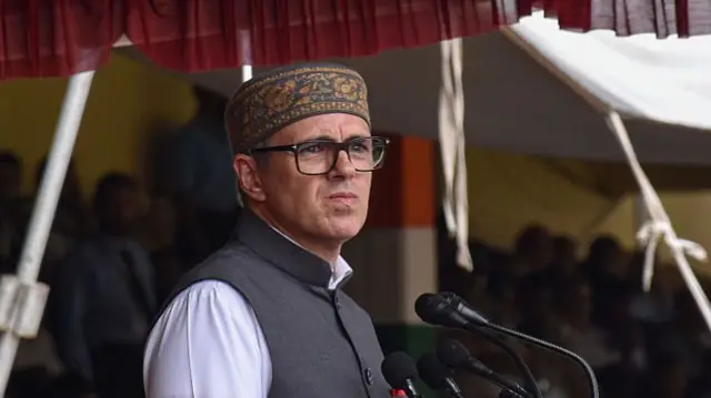 जम्मू-कश्मीर के मुख्यमंत्री उमर अब्दुल्लाह