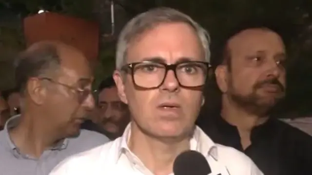 जम्मू-कश्मीर के मुख्यमंत्री उमर अब्दुल्लाह