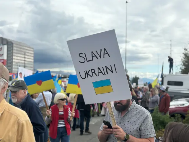 митинг в Анкоридже