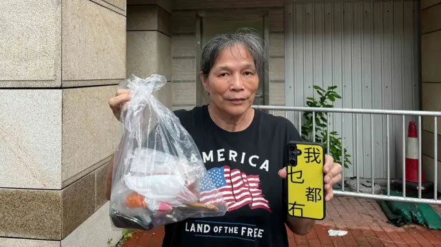 排在首位的社運人士雷玉蓮