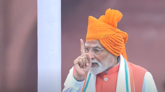 लाल किले से बोले पीएम मोदी- न्यूक्लियर ब्लैकमेलिंग नहीं सहेंगे