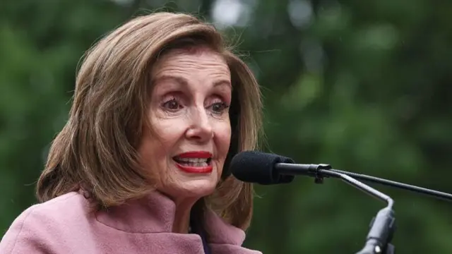 ‌نانسی پلوسی، رئیس سابق مجلس نمایندگان آمریکا