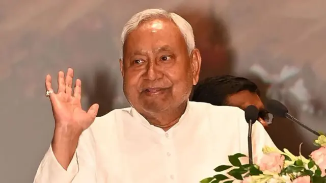 बिहार के मुख्यमंत्री नीतीश कुमार