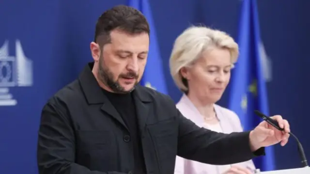 यूक्रेन के राष्ट्रपति वोलोदिमीर ज़ेलेंस्की