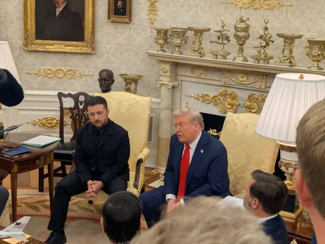 Зеленский и Трамп