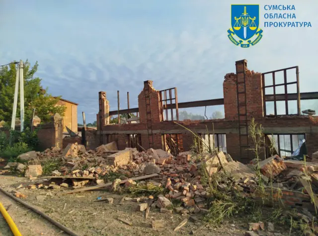 Руины дома
