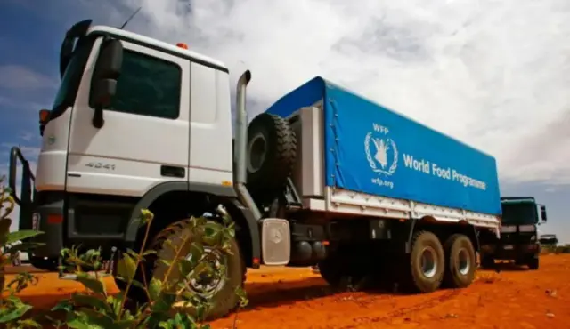 ụgbọala bu enyemaka nke ndi World Food Programme (WFP) nwe
