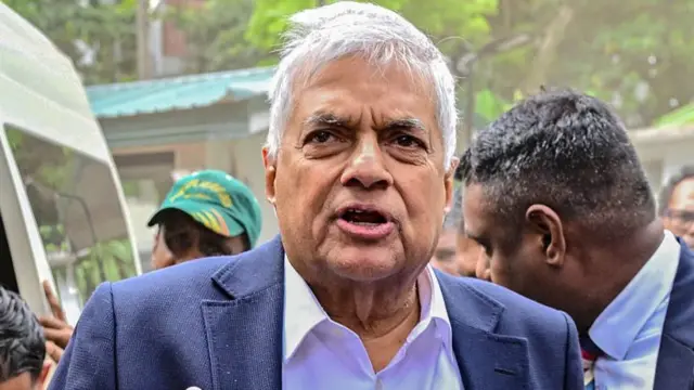 श्रीलंका के पूर्व राष्ट्रपति रानिल विक्रमसिंघे