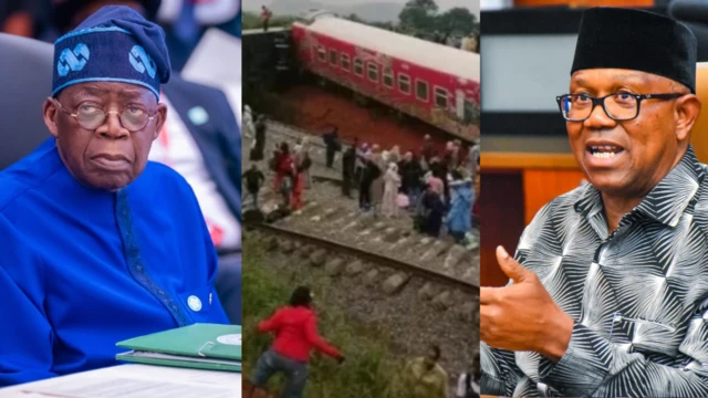 Onyeisiala Naịjirịa bụ Bola Tinubu na Peter Obi bụbu Gọvanọ Anambra steeti.
