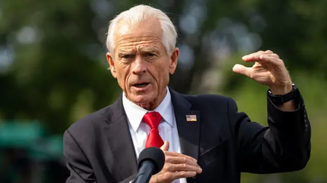 व्हाइट हाउस के व्यापार सलाहकार पीटर नवारो