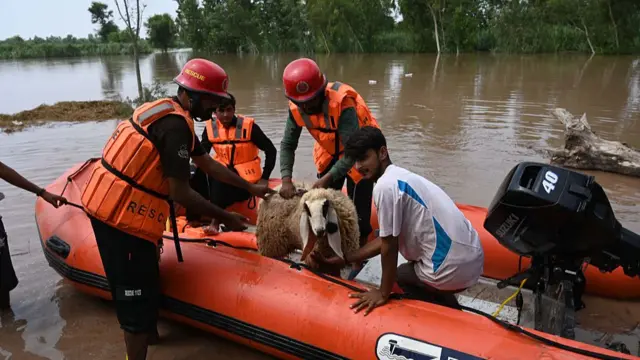 flood in sargodha, punjab province