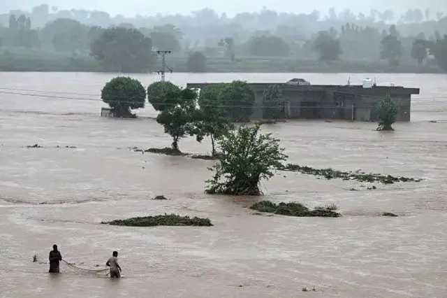پنجاب میں سیلاب میں پھنسے خاندانوں کی کہانیاں