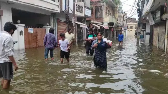 प्रयागराज में बाढ़